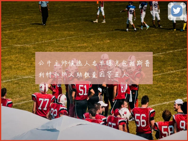 公牛主帅候选人名单曝光包括斯普利特和热火助教奎因等五人
